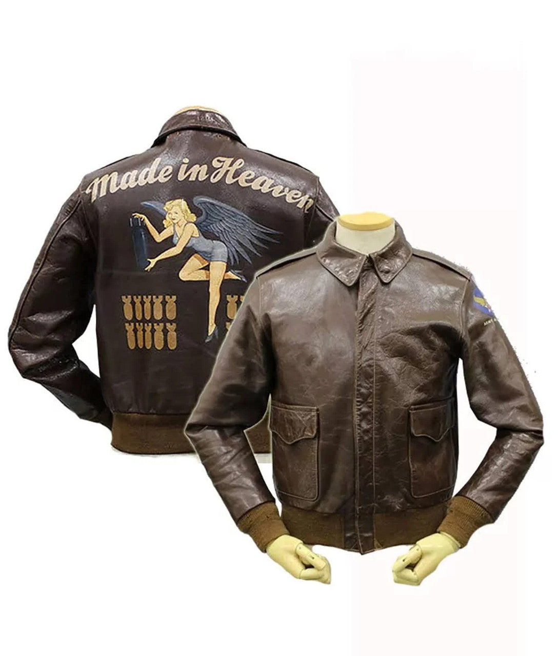 Resident Evil Chris Redfield A2 Flight Brown Jacket