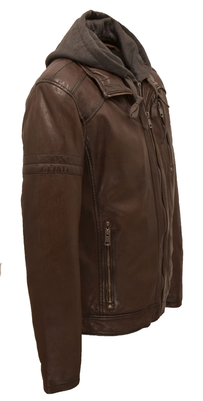 men's tobacco jacket Men's Tobacco Leather Jacket