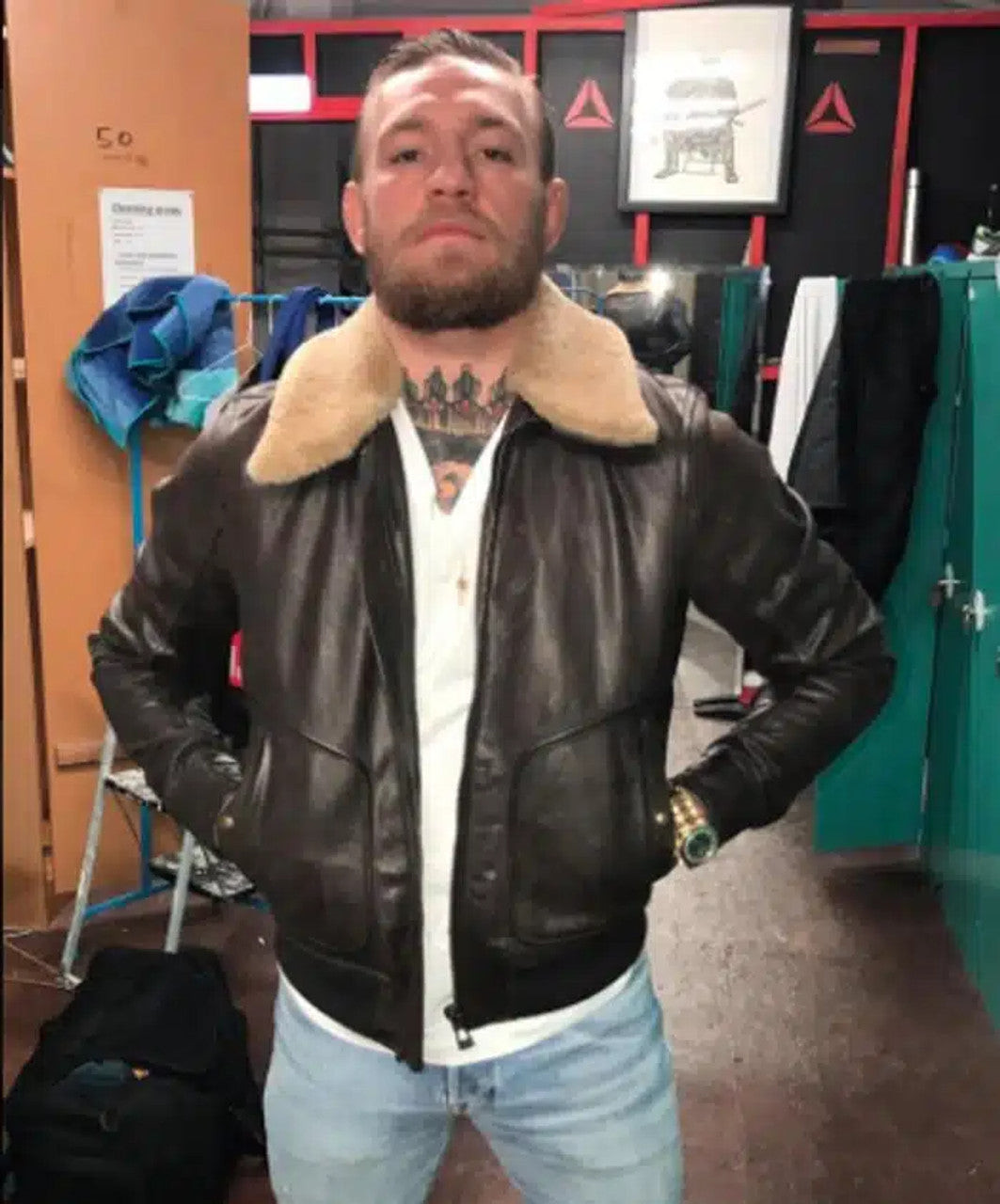 Conor Mcgregor Leather Jacket
