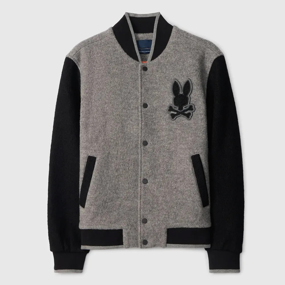 Psycho Bunny Wool Varsity Jacket