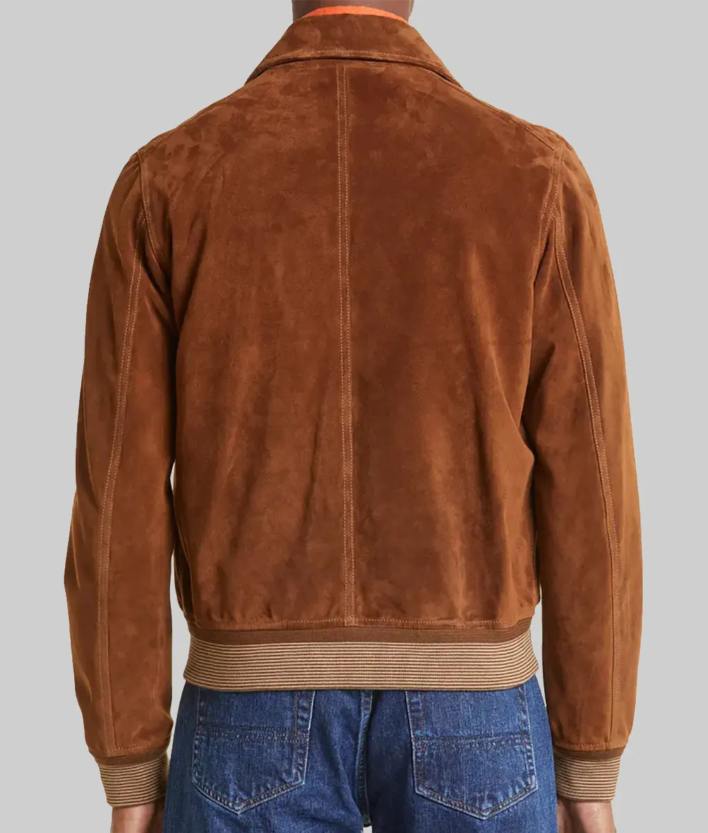 Jackal The Day Of The Jackal Brown Suede Jacket