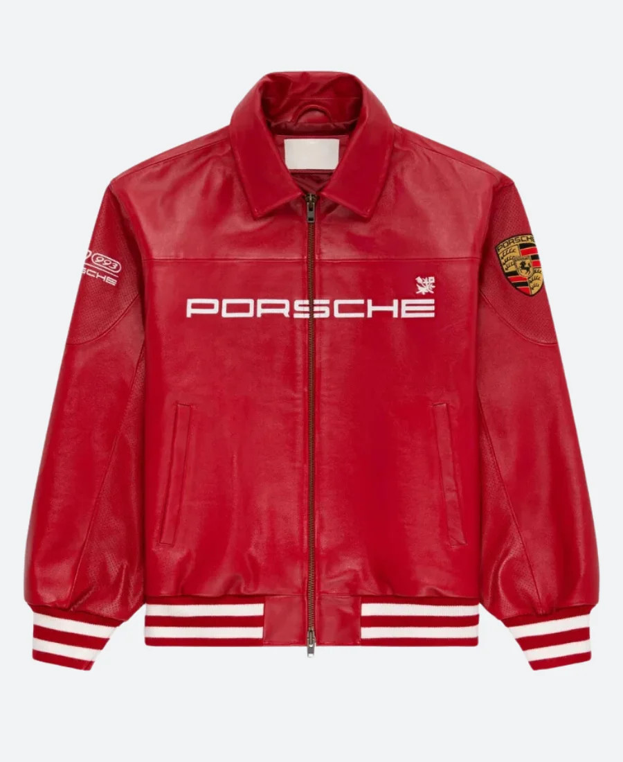 épine leather jacket Porsche 993 Turbo Leather Club Jacket – Limited Edition