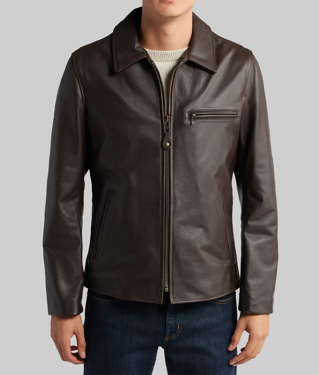 Tom Cruise Mission Impossible 8 Leather Jacket