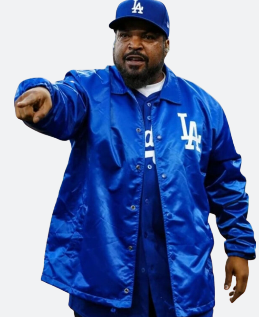 American Rapper Ice Cube LA Dodgers Jacket
