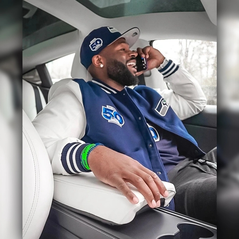 Seattle Seahawks 50th Season Varsity Jacket