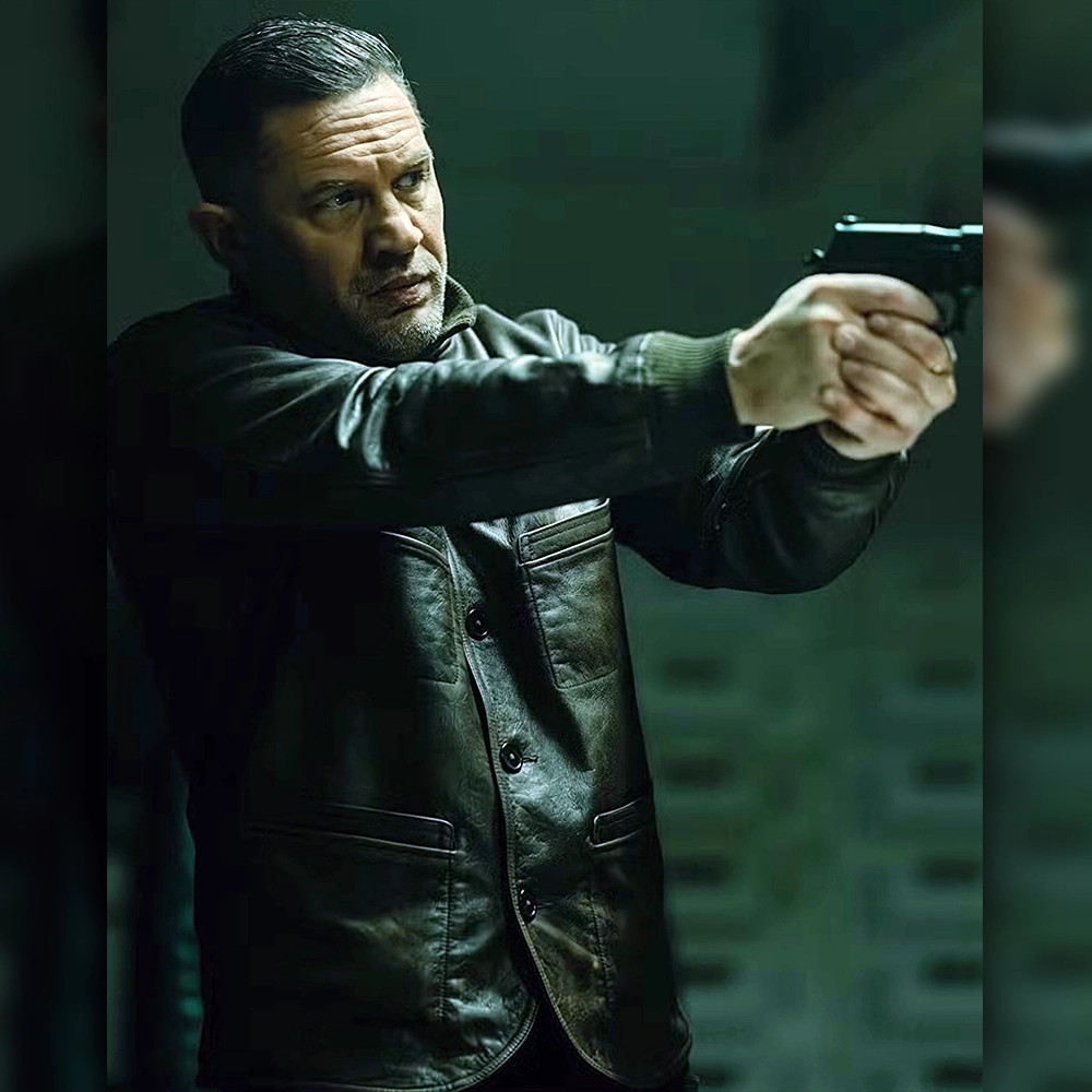 Tom Hardy Mobland 2025 Harry Da Souza Jacket