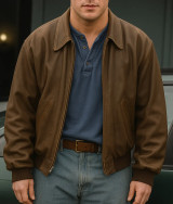 Roofman Jeffrey Manchester Distressed Leather Jacket