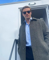 DI Thomas Lynley Leo Suter Grey Coat