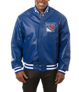 New York Rangers Real Leather Jacket