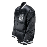 New York Rangers Black Puffer Jacket