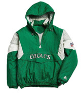 Philadelphia Eagles Starter White Anorak Jacket