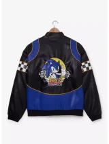 Sonic The Hedgehog Leather Jacket for men