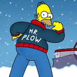Simpsons Mr. Plow Jacket Simpsons Mr. Plow Jacket
