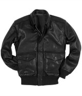 Black A-2 Flight Bomber Jacket Black A-2 Flight Bomber Jacket