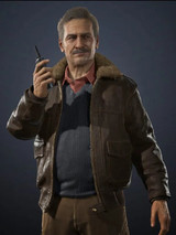 Uncharted 4 Richard Mcgonagle Brown Leather Jacket Uncharted 4 Richard Mcgonagle Brown Leather Jacket