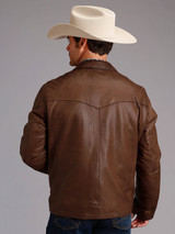 Men Cowboy Leather Jacket