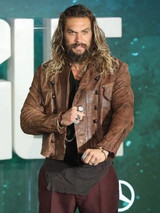 Aquaman Justice League Distressed Leather Jacket Aquaman Justice League Distressed Leather Jacket