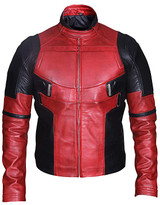 Deadpool Ryan Reynolds Real Leather Jacket