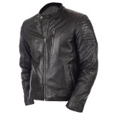 Vintage Biker Genuine Lambskin Black Leather Jacket Vintage Biker Genuine Lambskin Black Leather Jacket
