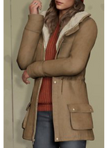 Alyson Ronan Tell Me Why Brown Coat