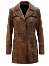 Dawn of Justice Batman Leather Brown Coat