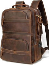 Vintage Genuine Leather Backpack