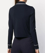 Emily Cooper Navy Blue Wool Jacket