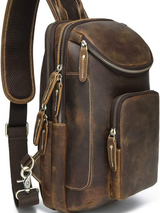 Vintage Full Grain Leather Bag