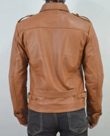 The Rocketeer Billy Campbell Brown Leather Jacket