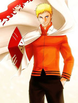 7th Hokage Naruto Uzumaki Orange Jacket