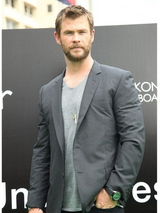 Spiderhead 2022 Chris Hemsworth Grey Blazer Spiderhead 2022 Chris Hemsworth Grey Blazer