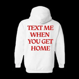 Lonely Ghost Text Me When You Get Home Pullover Hoodie