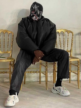 Kanye West Yeezy Gap Black Puffer Jacket