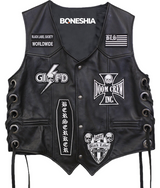 Black Label Society Leather Vest Black Label Society Leather Vest