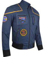 Captain Jonathan Archer Star Trek Enterprise Blue Flight Cotton Jacket Captain Jonathan Archer Star Trek Enterprise Blue Flight Cotton Jacket