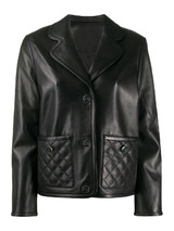 Women’s Black Real Leather Jacket