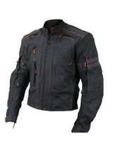 Mens Premium Street Motorcycle Leather Jacket