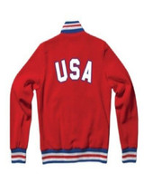 Unisex United States Red Bomber Jacket