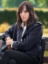 Heart of Stone Gal Gadot Navy Blue Jacket Heart of Stone Gal Gadot Navy Blue Jacket