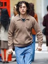 Tom Holland The Crowded Room 2023 Brown Sweatshirt