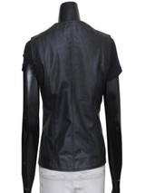 Guardians Of The Galaxy Zoe Saldana Gamora Black Vest