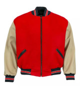 Unisex Glamorous Red Varsity Jacket Unisex Glamorous Red Varsity Jacket
