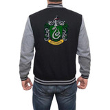 Men's Black Varsity Letterman Jacket