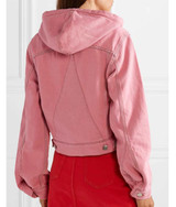 Emily In Paris Lily Collins Pink Hoodie Jacket