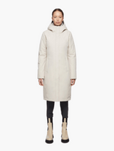 Womens Decent Cream Long Jacket