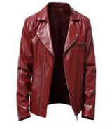 Men's Casual Warm Stylish Leather Jacket