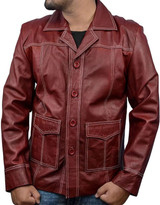 Men's Thick Stylish Maroon Leather Jacket Men's Thick Stylish Maroon Leather Jacket