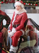 JK Simmons Santa Claus Red One Christmas Suede Jacket