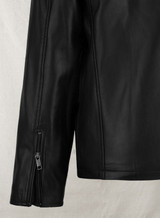 Henry Cavil Black Leather Jacket
