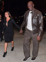 Micheal Jordan Brown Leather Jacket